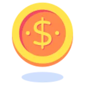 Gold coin from the game
